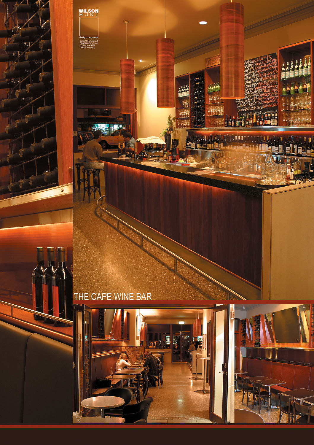 Dimension 8 Lighting – Cape Wine Bar