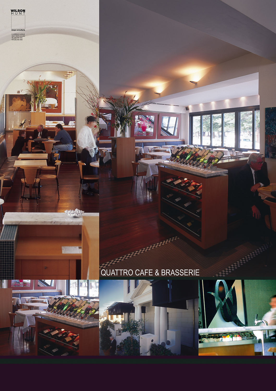 Dimension 8 Lighting – Quattro Cafe And Brasserie